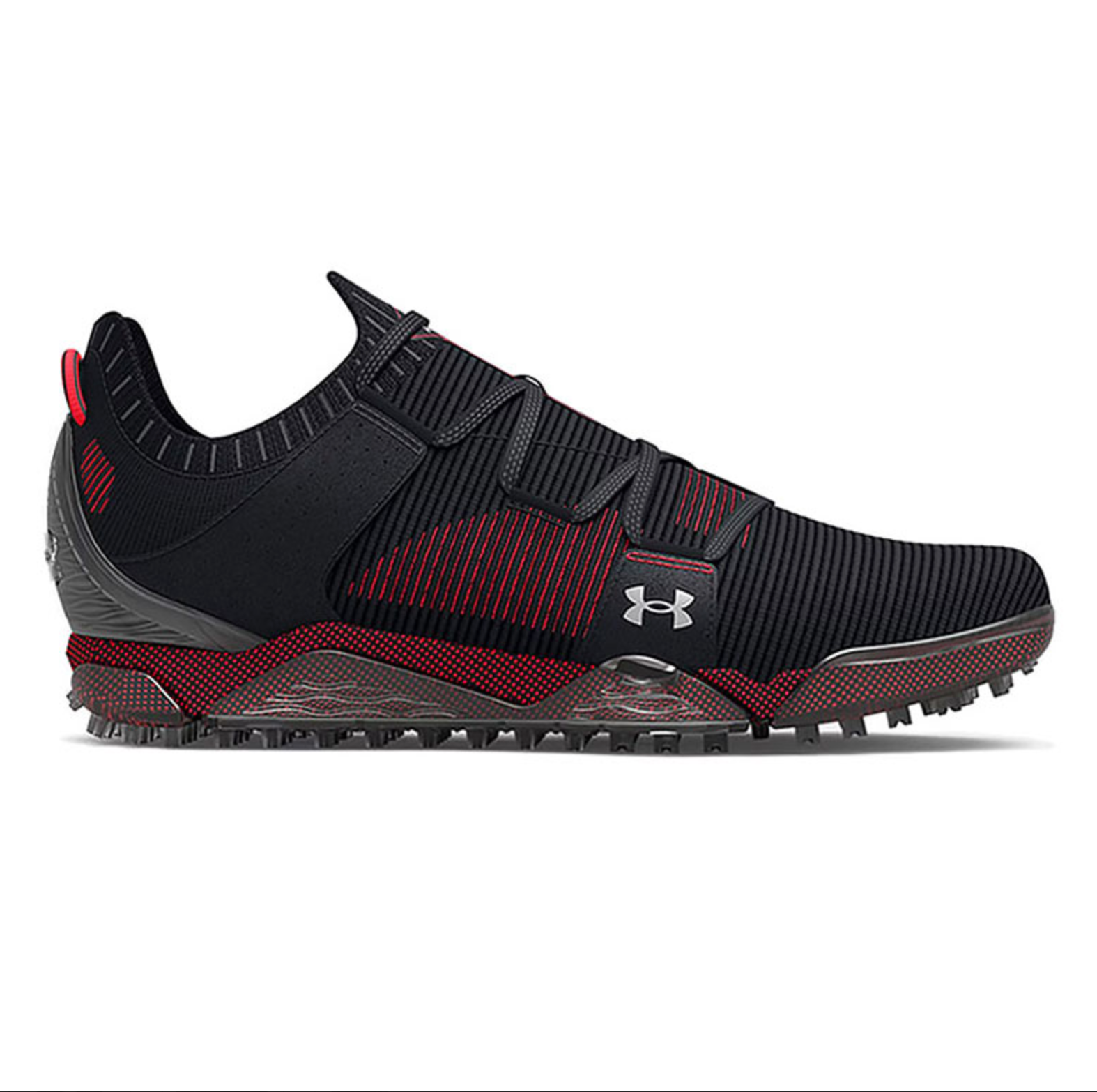 UNDER ARMOUR HOVR TOUR SL SHOES - BLACK & RED