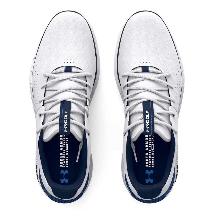 UNDER ARMOUR HOVR FADE 2 SL WIDE  -WHITE & NAVY